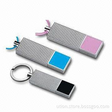 Diamond USB Flash Drives with USB 1.1 and 2.0 Interfaces, Free Sample and Logo